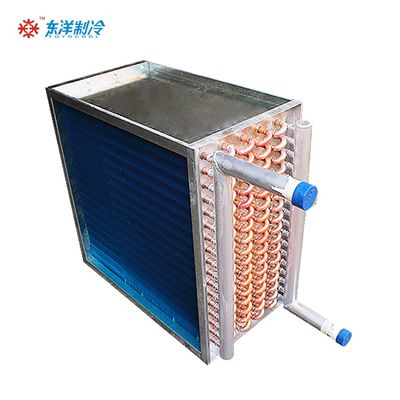 Komersial Fined Tube Heat Exchanger 220V / 380V Fin Type Heat Exchanger Single System Meter Cooler