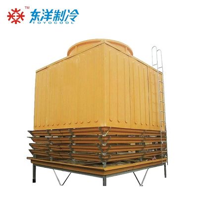 Square Large Cooling Tower PVC Energy Efficient Cooling Towers Low Noise