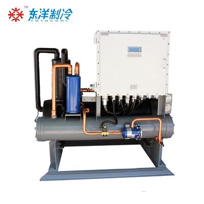 Shell And Tube Condenser Accessible Cooling Machine with R410A Refrigerant Type and Cooling