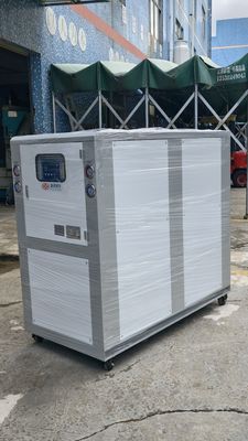 Microprocessor Controlled Air Cooled Water Chiller for 5.31m3/h Water Flow and Performance in Harsh Environments